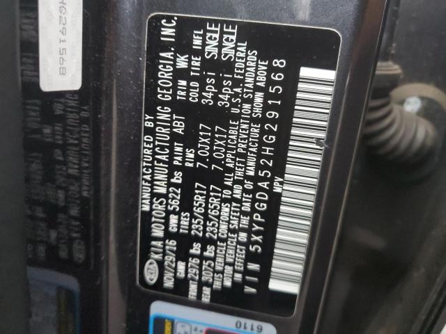 2017 KIA SORENTO LX - 5XYPGDA52HG291568