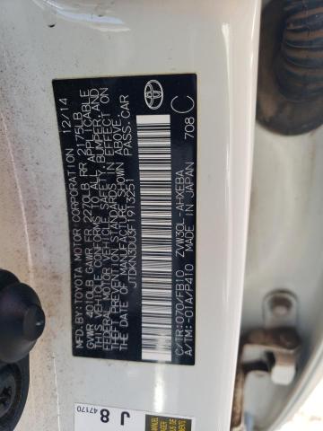 2015 TOYOTA PRIUS - JTDKN3DU3F1913251