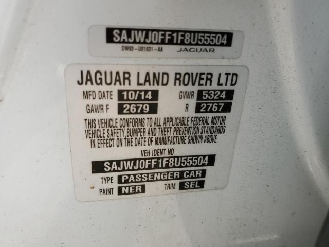 2015 JAGUAR XF 3.0 SPO SAJWJ0FF1F8U55504