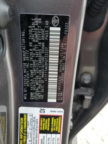 2023 TOYOTA CAMRY SE N - 4T1T11AK0PU722227