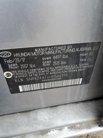 2017 HYUNDAI SONATA SE - 5NPE24AF6HH566396
