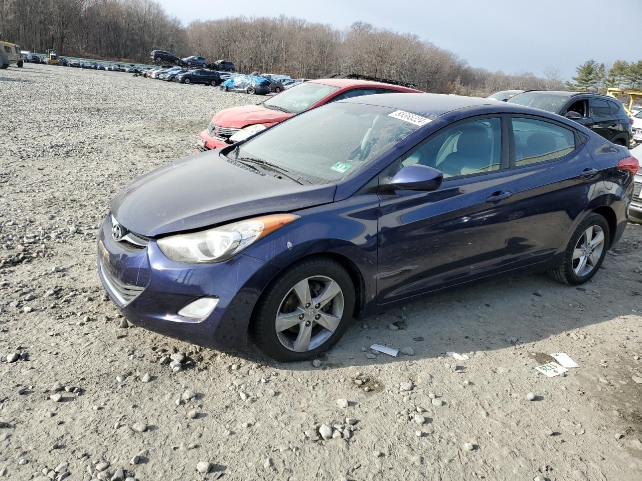 Lot #3034371072 2012 HYUNDAI ELANTRA GL