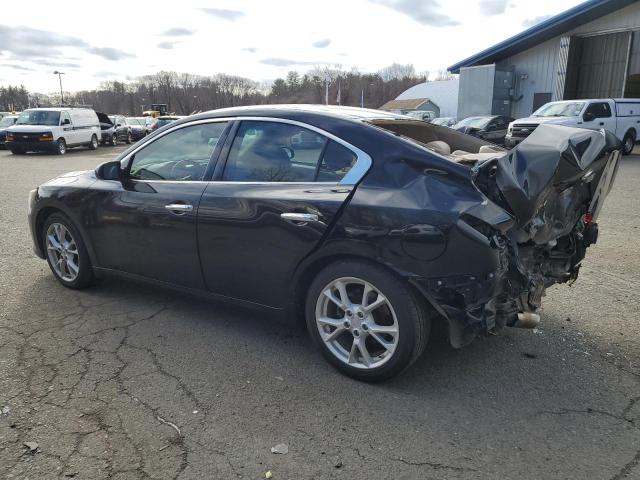 NISSAN MAXIMA S 2014 black  gas 1N4AA5AP9EC495644 photo #3