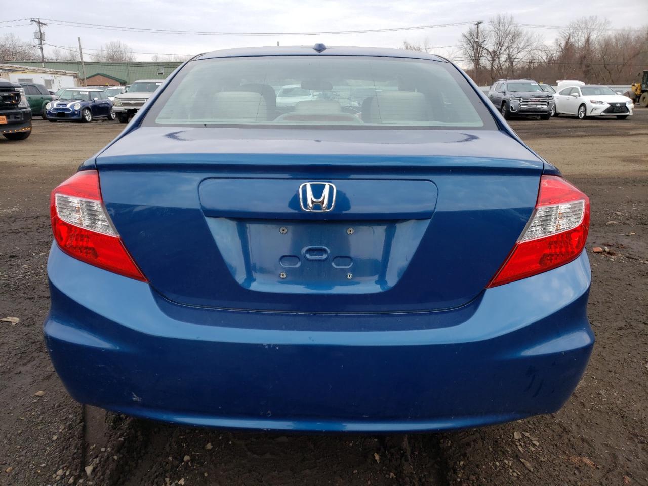 Lot #3036941802 2012 HONDA CIVIC EX