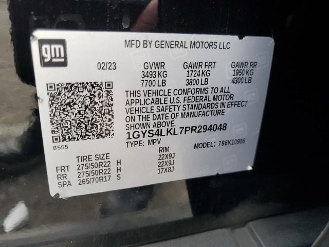 2023 CADILLAC ESCALADE E 1GYS4LKL7PR294048
