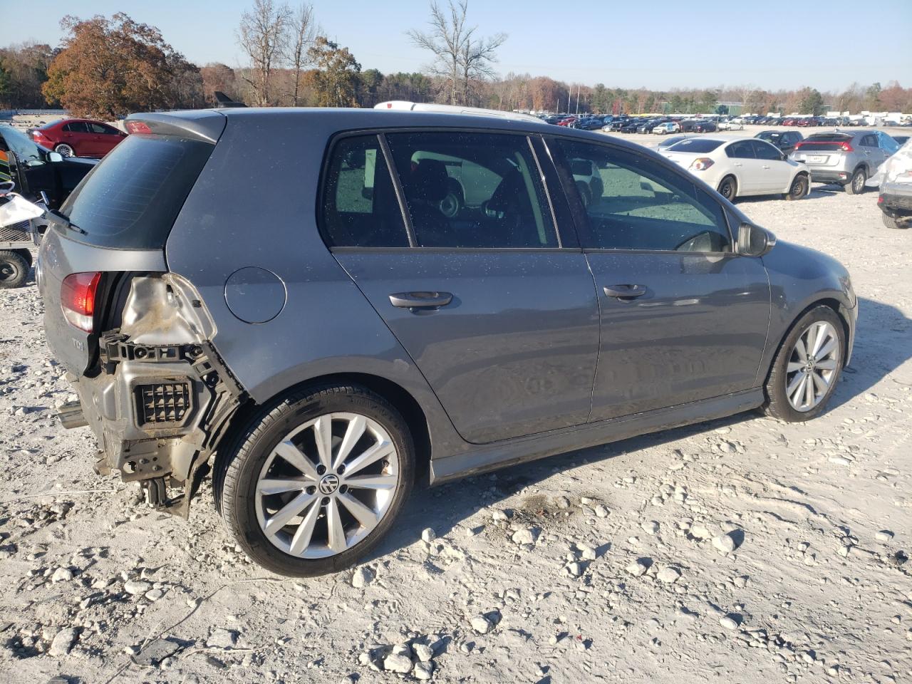 Lot #3028577921 2012 VOLKSWAGEN GOLF