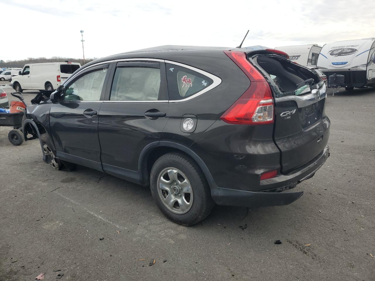 Lot #3027011804 2015 HONDA CR-V LX