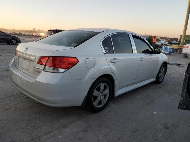 SUBARU LEGACY 2.5 2013 white  gas 4S3BMBA63D3005600 photo #4