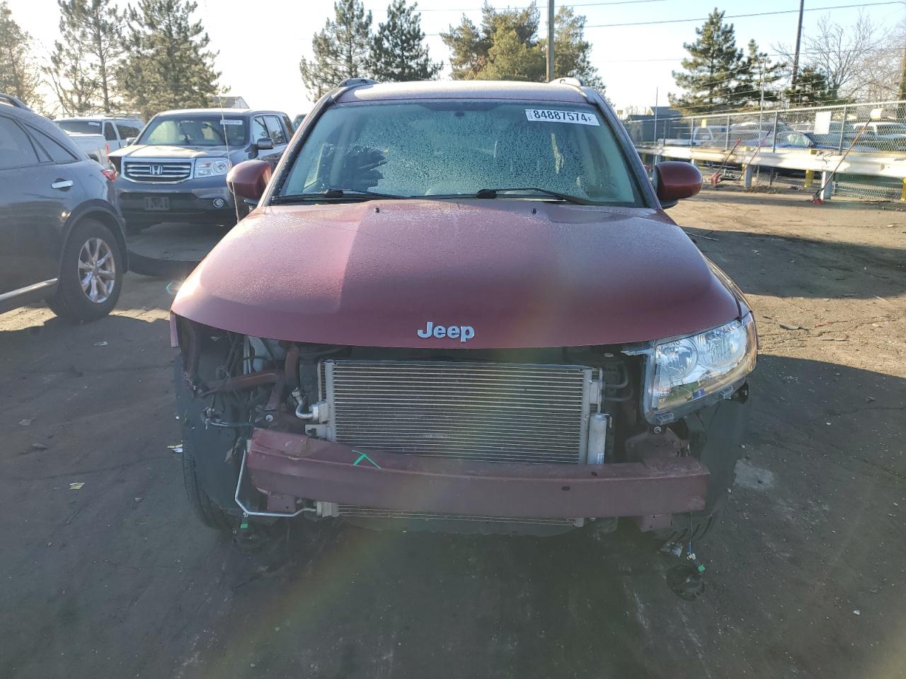 Lot #3028794714 2016 JEEP COMPASS LA