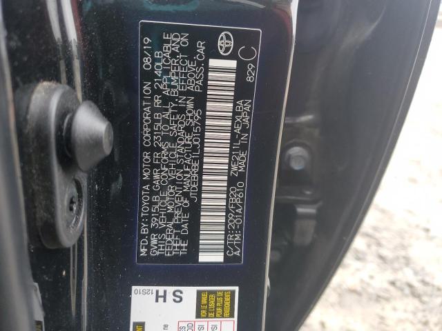 2020 TOYOTA COROLLA LE - JTDEBRBE1LJ015795