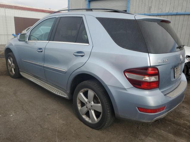 MERCEDES-BENZ ML 350 4MA 2010 blue 4dr spor gas 4JGBB8GB5AA571435 photo #3