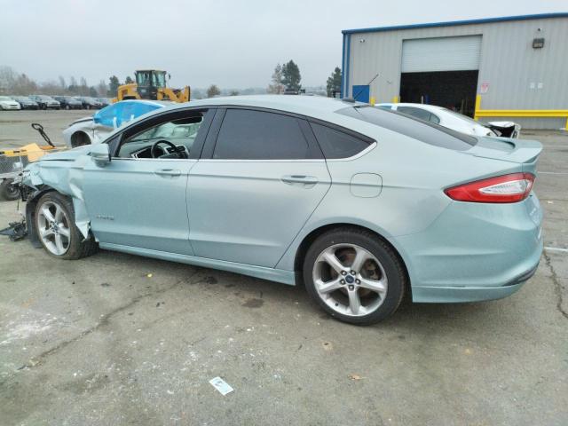 FORD FUSION SE 2013 turquoise  hybrid engine 3FA6P0LU3DR318162 photo #3