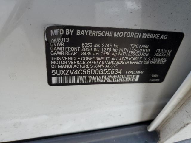 VIN 5UXZV4C56D0G55634 2013 BMW X5 no.12