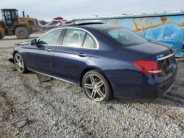 MERCEDES-BENZ E 300 2017 blue sedan 4d gas WDDZF4JBXHA014464 photo #3