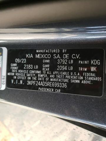 VIN 3KPF24AD5RE699336 2024 KIA FORTE no.13