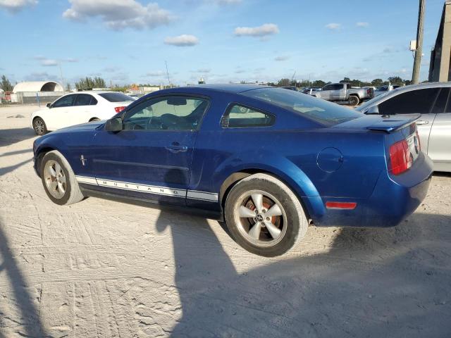 FORD MUSTANG 2008 blue coupe gas 1ZVHT80NX85197548 photo #3