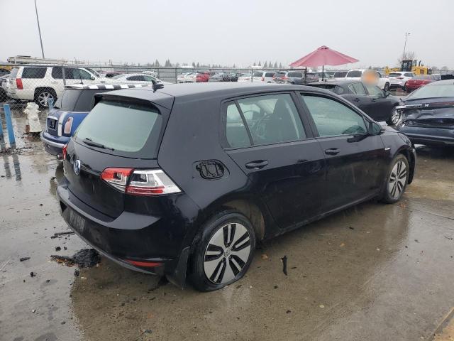 VOLKSWAGEN E-GOLF SE 2016 black hatchbac electric WVWKP7AU3GW915916 photo #4