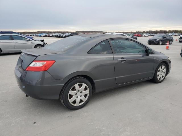 HONDA CIVIC LX 2011 gray coupe gas 2HGFG1B65BH506288 photo #4