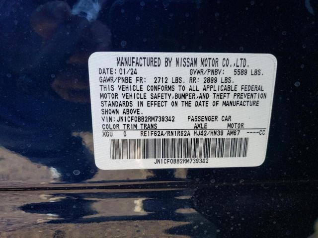 2024 NISSAN ARIYA ENGA JN1CF0BB2RM739342