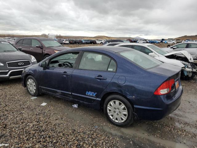 HONDA CIVIC GX 2009 blue  compressed natural gas 1HGFA46509L000725 photo #3