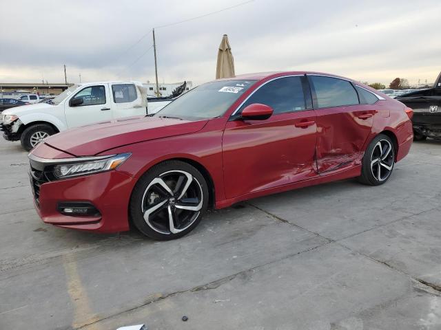 HONDA ACCORD SPO 2020 red  gas 1HGCV1F32LA147152 photo #1