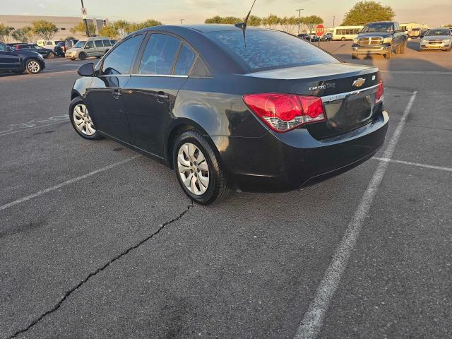 CHEVROLET CRUZE LS 2012 black sedan 4d gas 1G1PC5SH3C7190547 photo #4