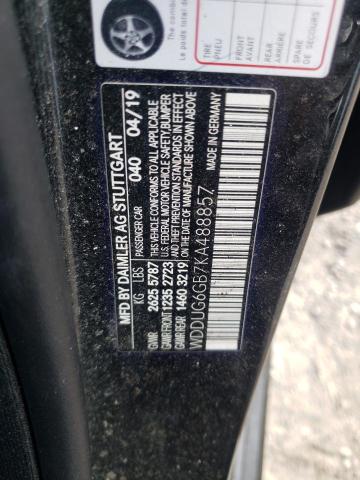 2019 MERCEDES-BENZ S 450 WDDUG6GB7KA488857