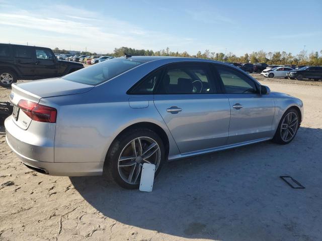 AUDI A8 L QUATT 2017 silver sedan 4d gas WAU43AFD3HN020022 photo #4