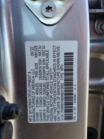 2022 HONDA CR-V EXL - 7FARW1H8XNE013082