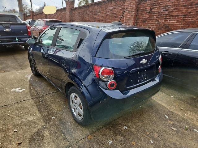 CHEVROLET SONIC LS 2015 blue hatchbac gas 1G1JA6SH1F4168473 photo #4