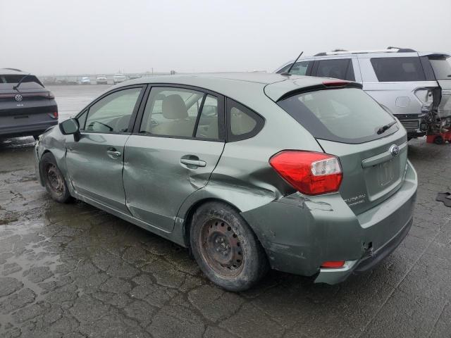 SUBARU IMPREZA 2015 green  gas JF1GPAA68FH309363 photo #3