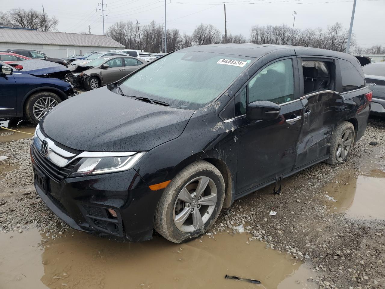 Lot #3048270723 2019 HONDA ODYSSEY EX