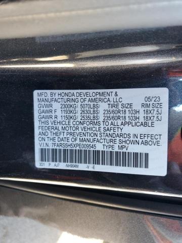 2023 HONDA CR-V 7FARS5H5XPE009545