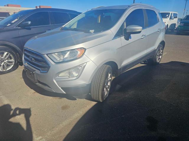 FORD ECOSPORT T 2018 silver  gas MAJ6P1WL3JC197264 photo #3