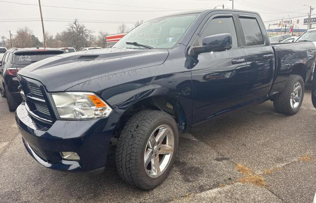 DODGE RAM 1500 S 2012 blue crew pic gas 1C6RD7HT1CS277310 photo #3