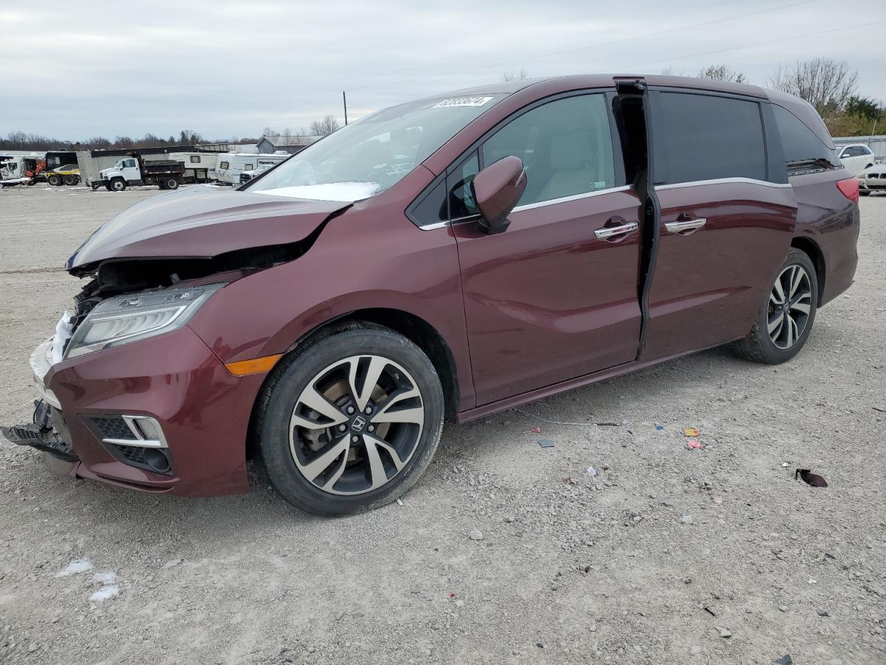 Lot #3026005956 2020 HONDA ODYSSEY EL