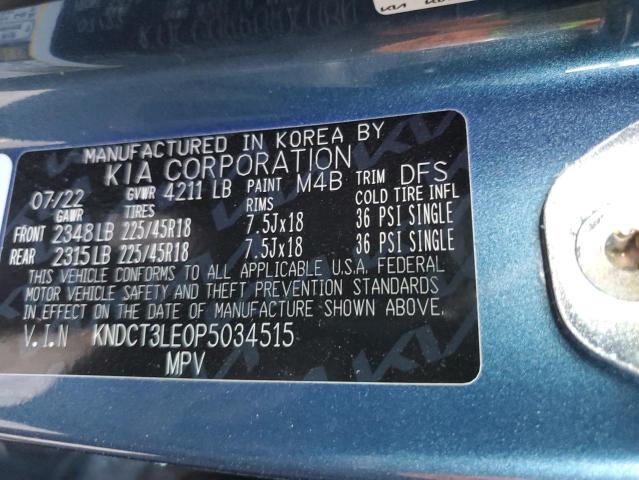 2023 KIA NIRO SX KNDCT3LE0P5034515