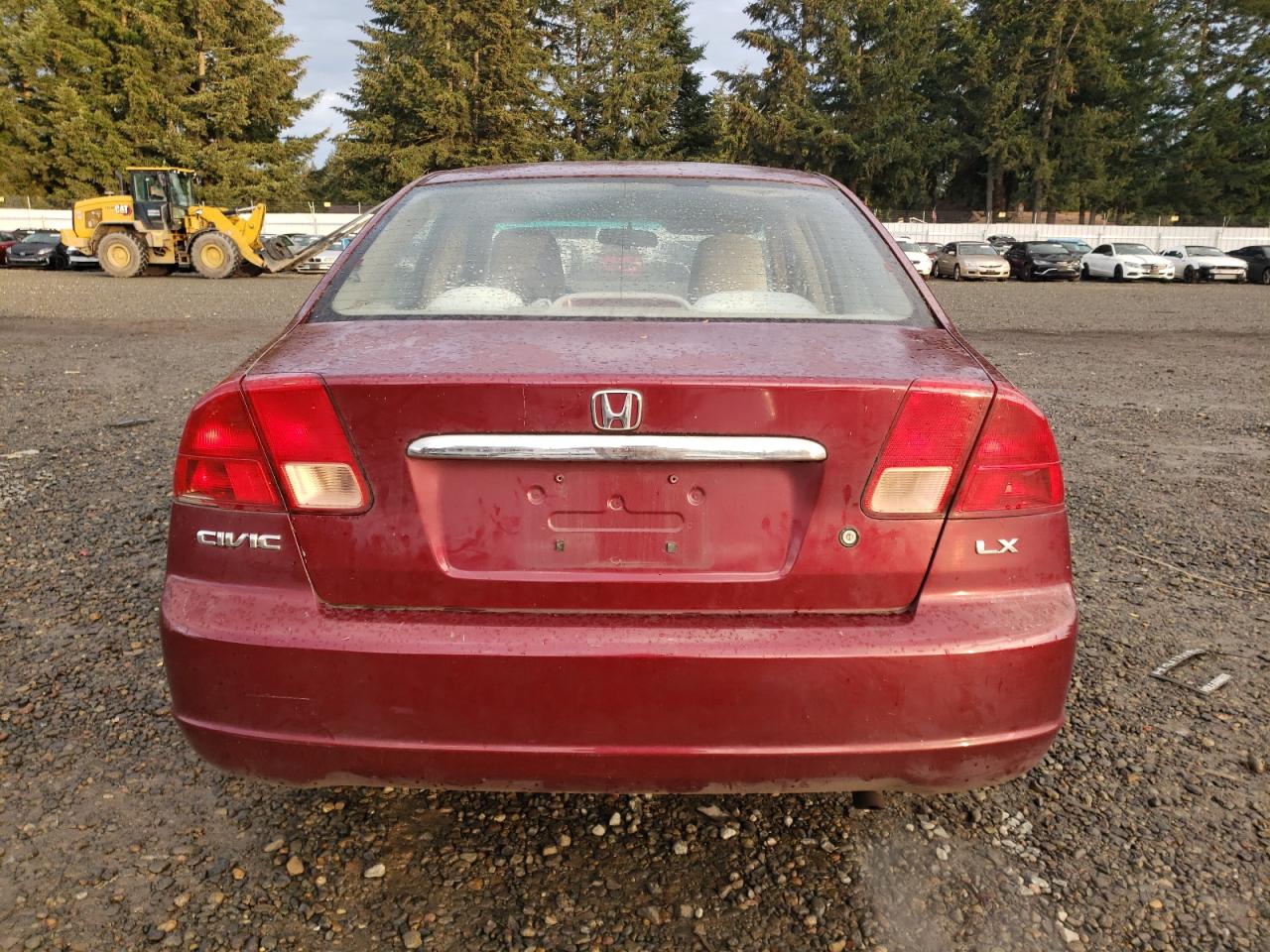 Lot #3033485153 2002 HONDA CIVIC LX