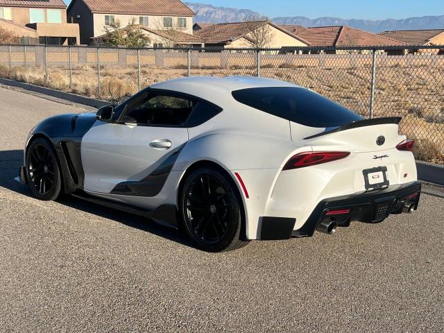 TOYOTA SUPRA BASE 2022 white  gas WZ1DB0C04NW049778 photo #4