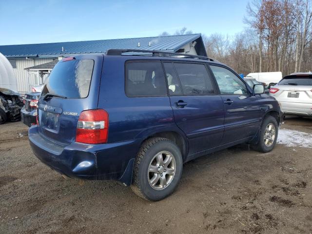 TOYOTA HIGHLANDER 2004 blue 4dr spor gas JTEDP21A640041878 photo #4