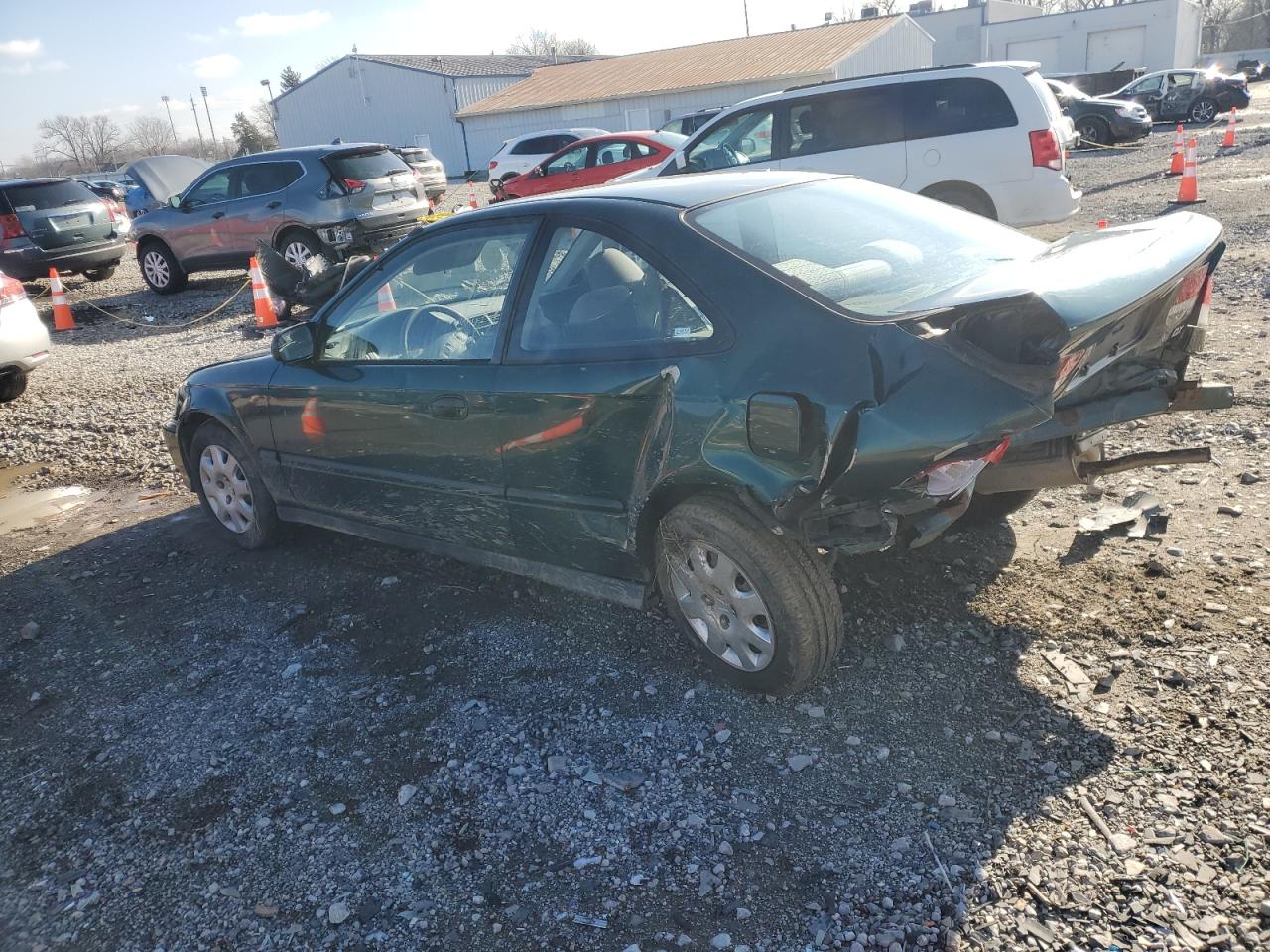 Lot #3050509095 1999 HONDA CIVIC DX