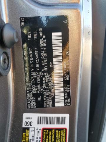 VIN 5TDYRKEC9NS135148 2022 TOYOTA ALL MODELS no.14