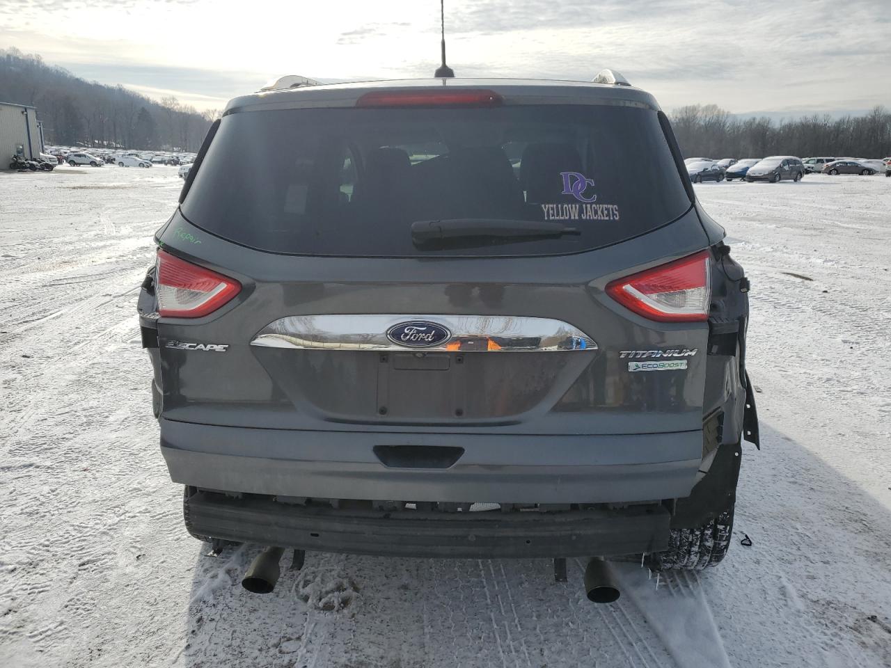 Lot #3041982208 2015 FORD ESCAPE TIT