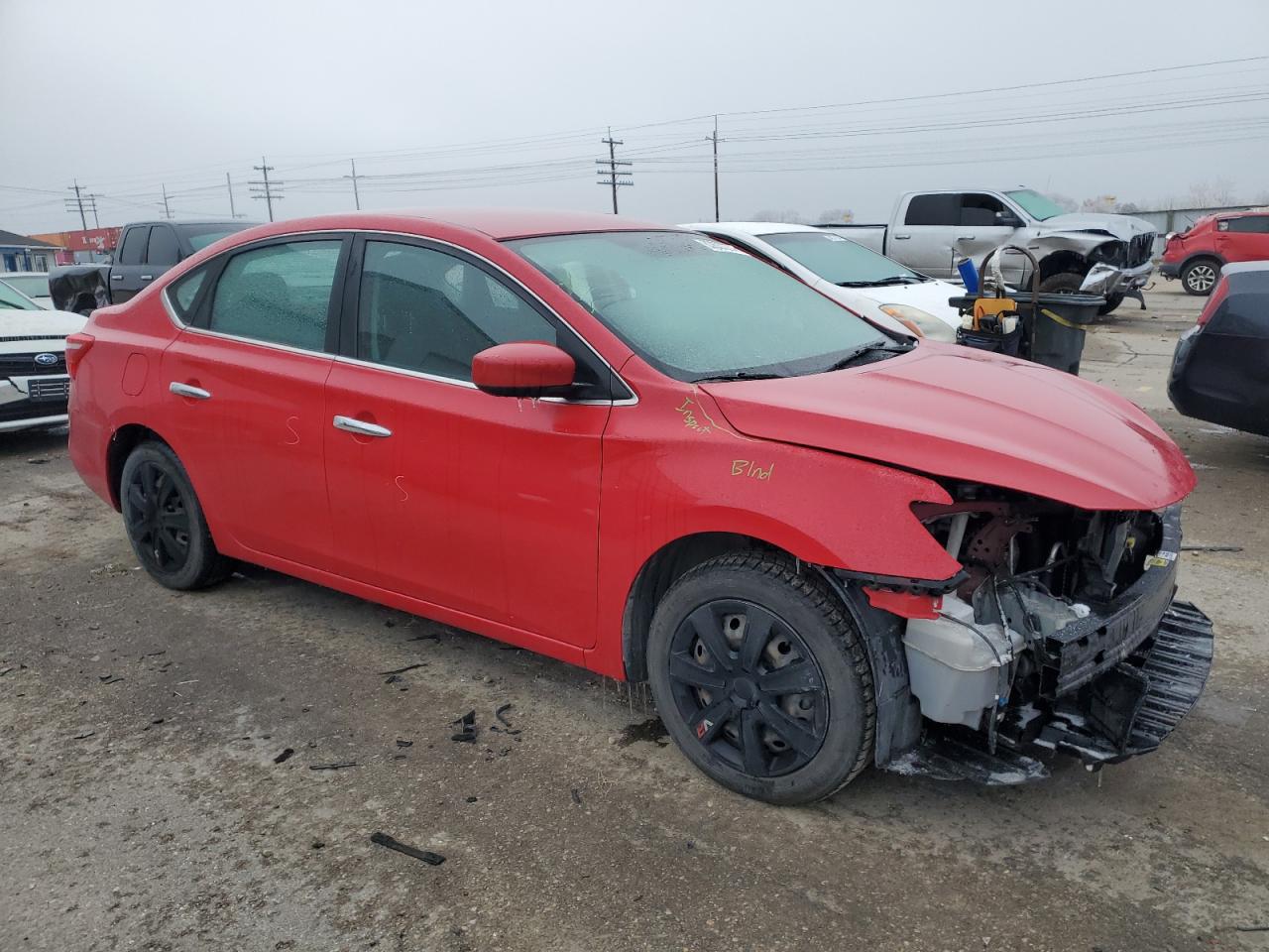 Lot #3033286838 2017 NISSAN SENTRA S