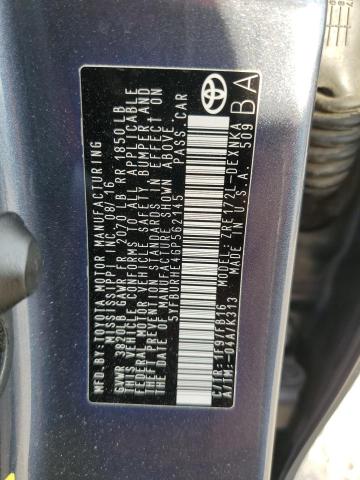 2016 TOYOTA COROLLA L - 5YFBURHE4GP562145