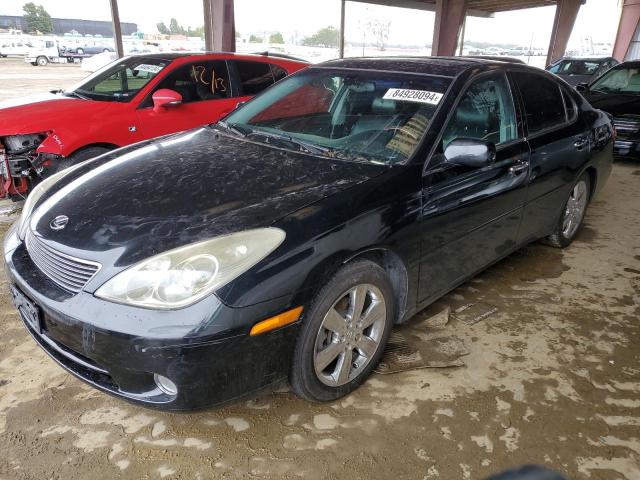 LEXUS ES 330 2005 black  gas JTHBA30G755103218 photo #1