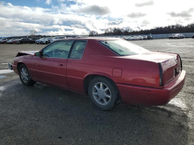 CADILLAC ELDORADO T 2002 burgundy coupe gas 1G6ET12902B104495 photo #3