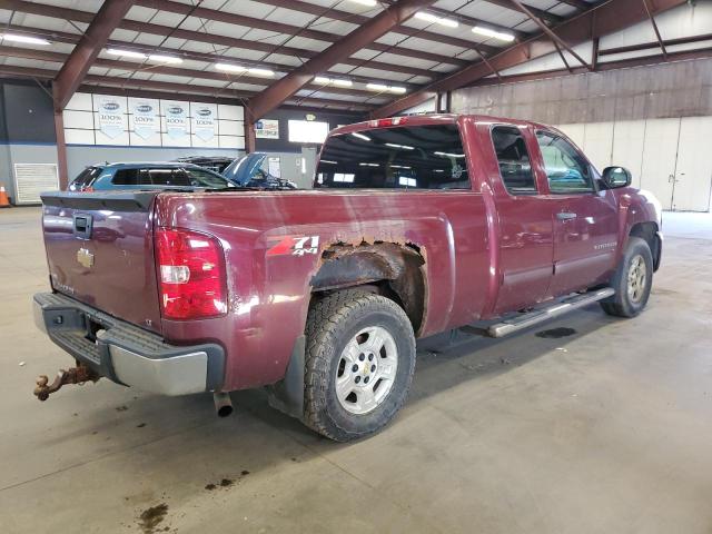 CHEVROLET SILVERADO 2009 burgundy 4dr ext flexible fuel 1GCEK29049Z257735 photo #4