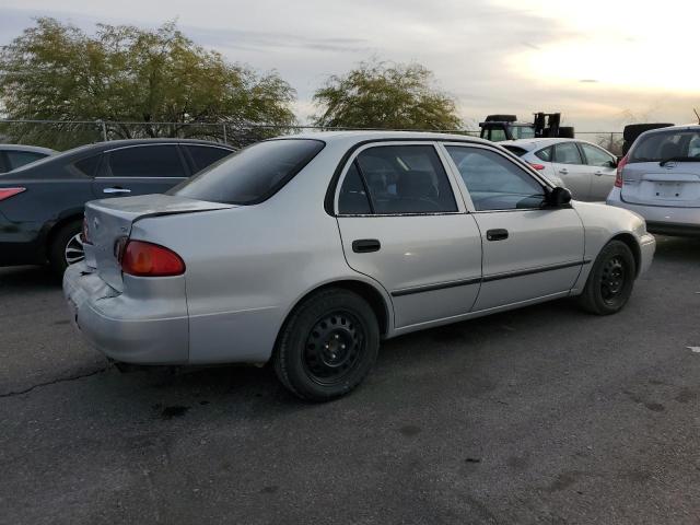 TOYOTA COROLLA VE 2000 silver sedan 4d gas 1NXBR12E6YZ399641 photo #4