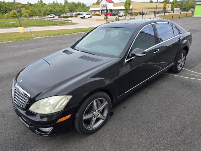 MERCEDES-BENZ S 550 4MAT 2007 black sedan 4d gas WDDNG86X77A094781 photo #1